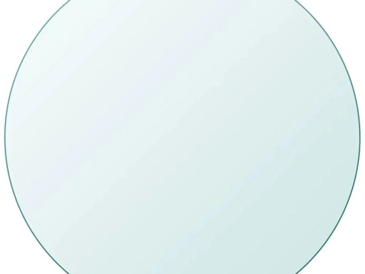 Billede 2 - Bordplade hærdet glas rund 800 mm