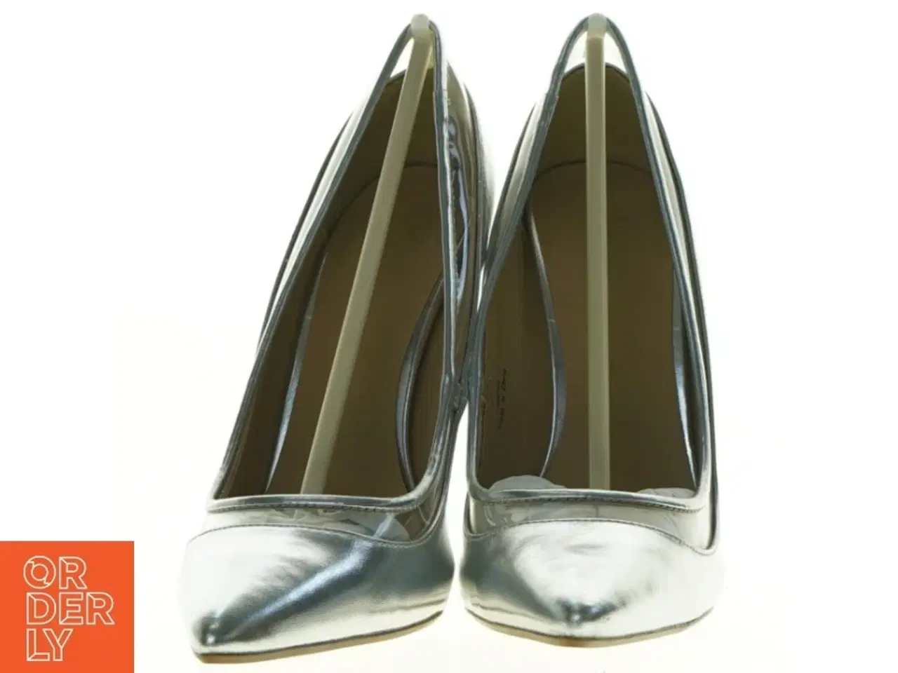 Billede 2 - Sølvfarvede pumps fra Asos (str. 6)