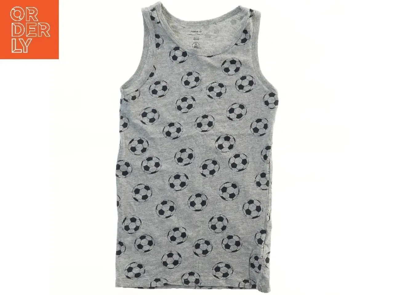 Billede 1 - Tanktop med fodboldmønster fra Name It (str. 152)
