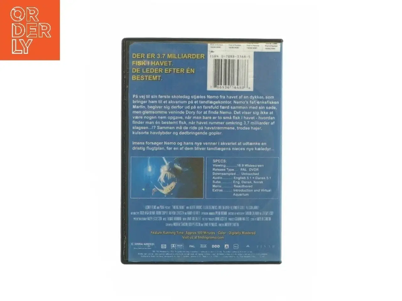 Billede 2 - Find Nemo (DVD)