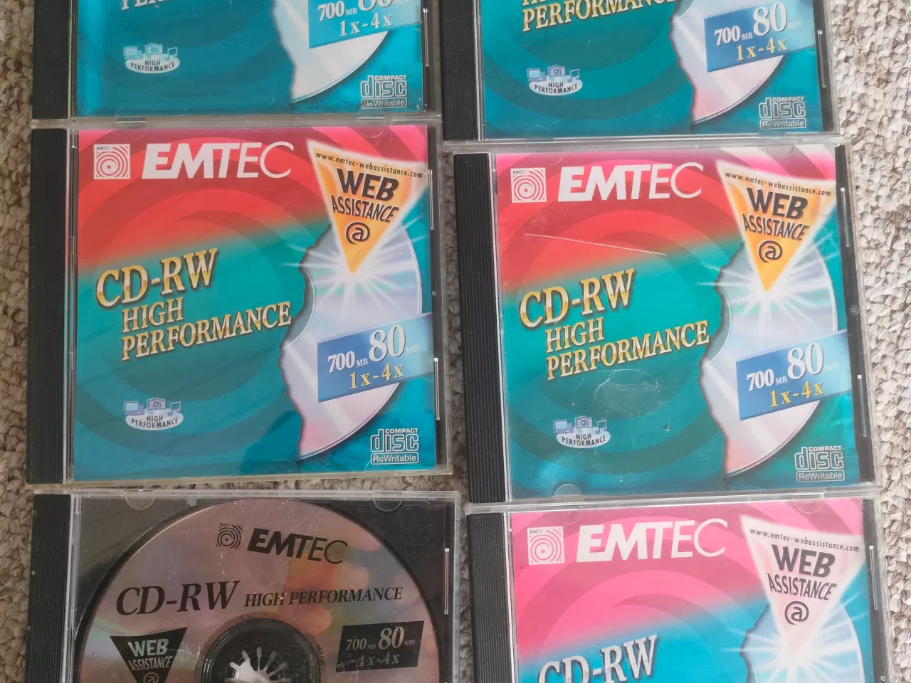 Billede 1 - CD-RW 700mb 80min