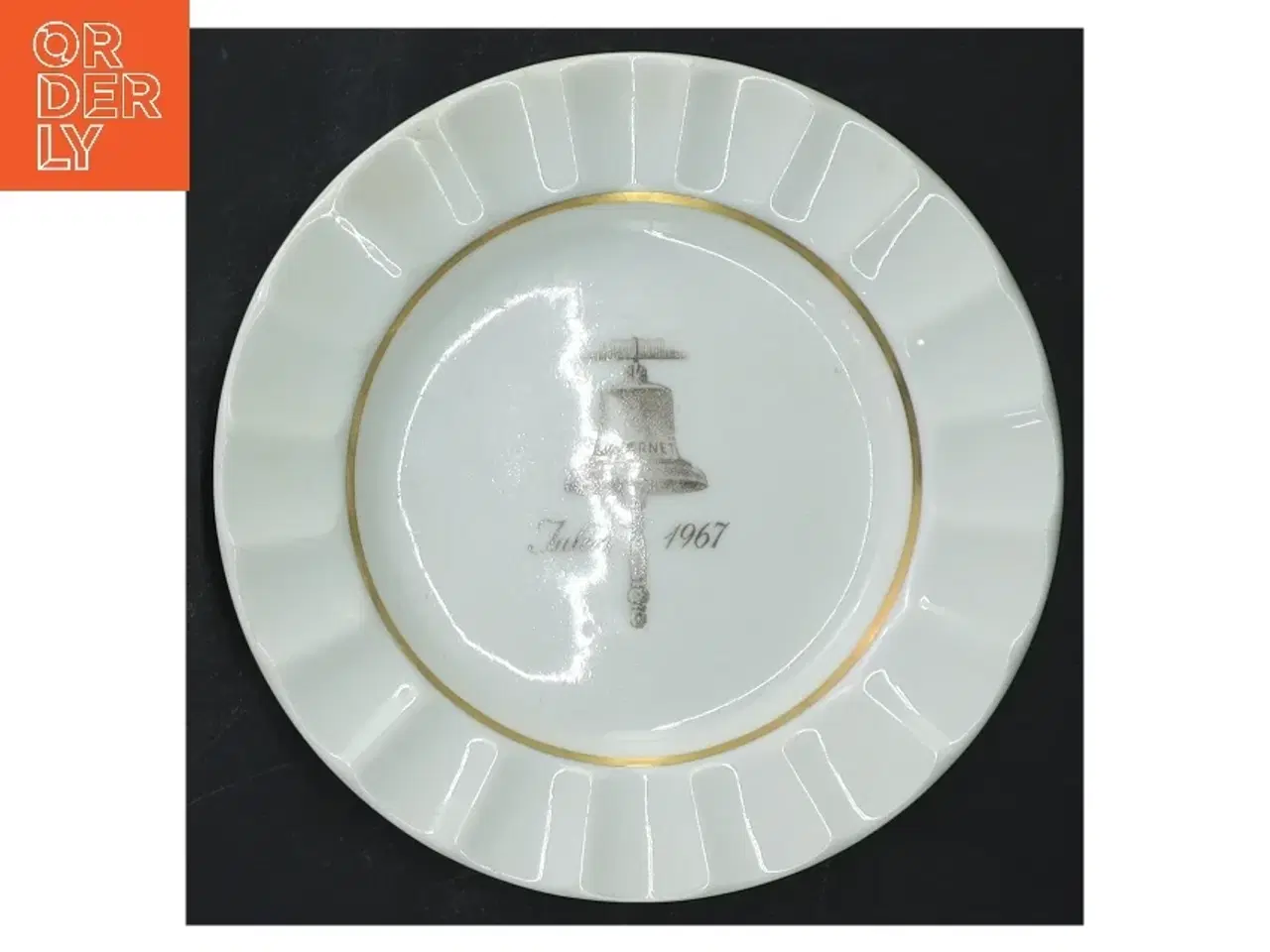 Billede 1 - Royal Copenhagen jubilæumstallerken fra Royal Copenhagen (str. Ø 12,5 cm)