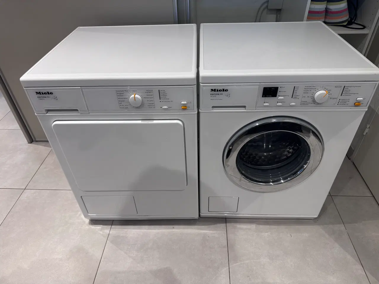 Billede 1 - Miele vaskemaskine og tørretumbler