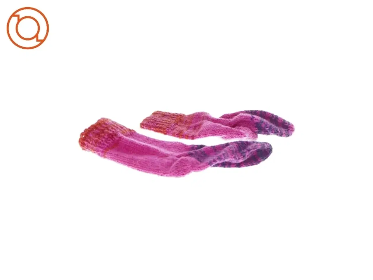 Billede 2 - Hjemmestrikkede sokker til barn (Str. ca 24) fra Ukendt (str. Ca. 24)