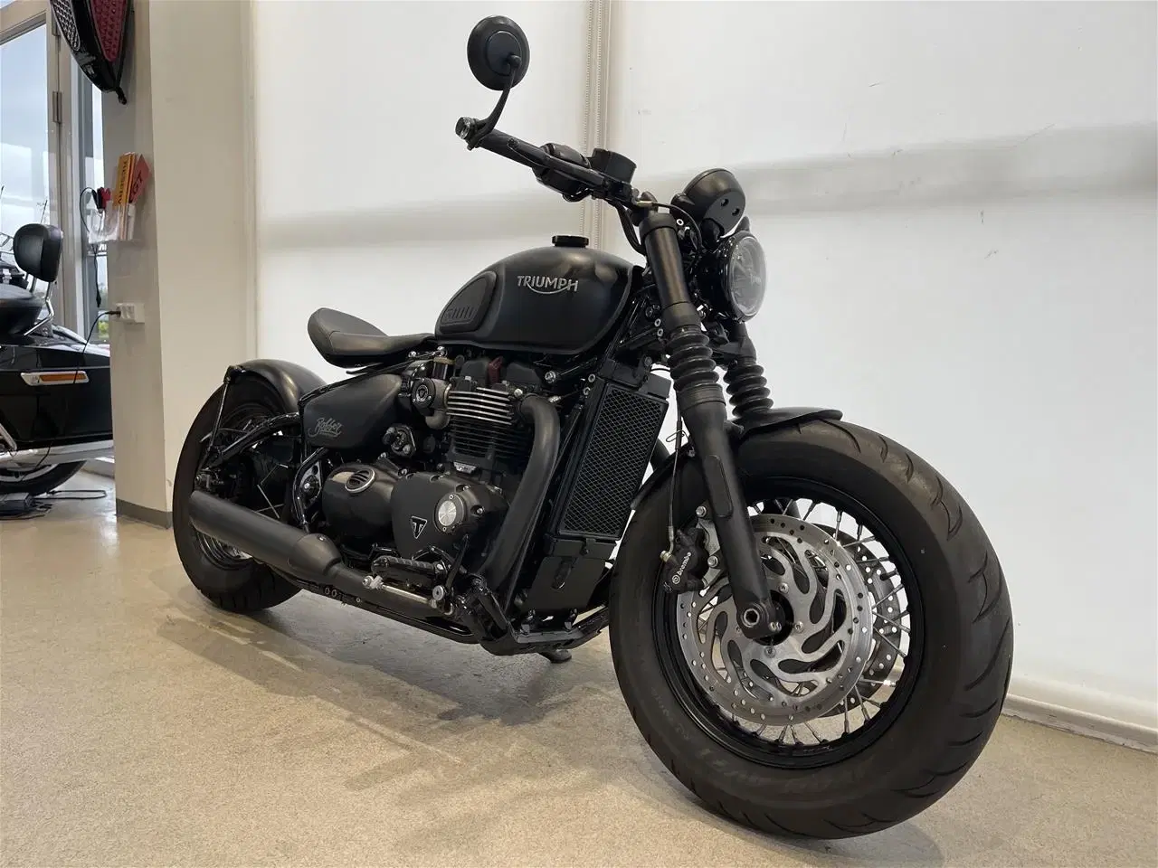 Billede 5 - Triumph Bonneville Bobber Black