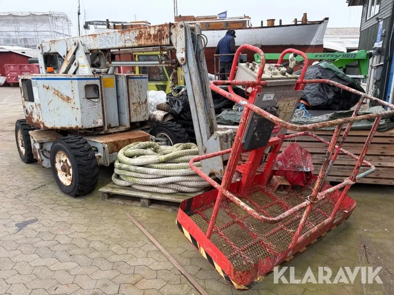 Billede 4 - Bomlift Skyjack SJLB-40