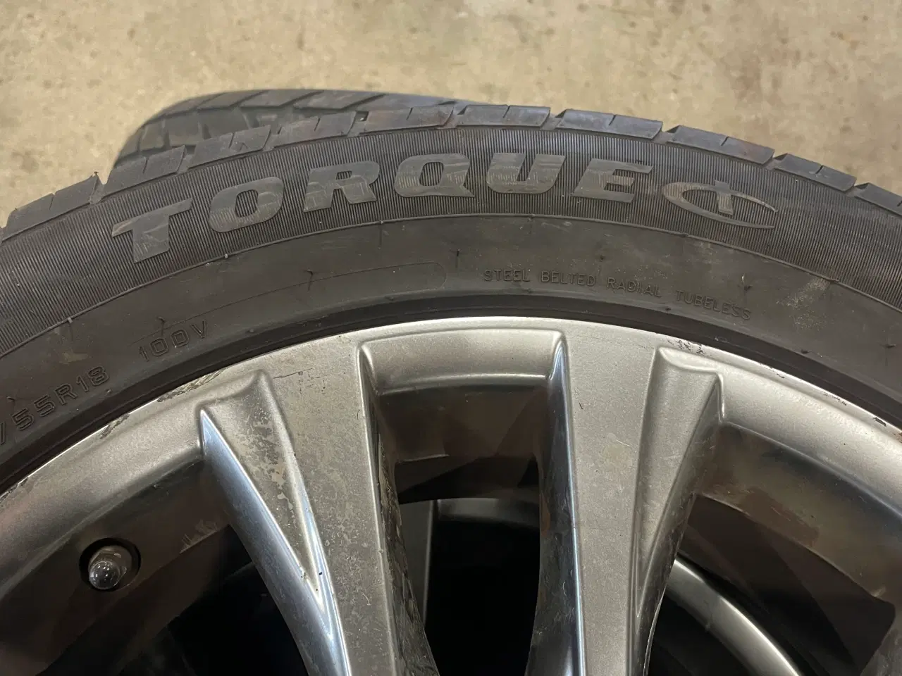 Billede 7 - 4 stk originale toyota fælge og 1 stk nødhjul 18”