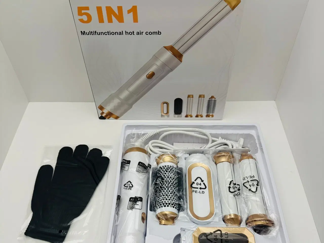 Billede 1 - Eksklusiv 5-i-1 Multifunktionel Varmluftsbørste