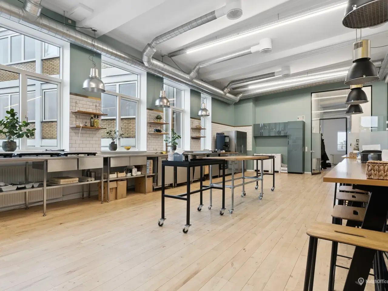 Billede 7 - Flot og lyst kontorlejemål i rå. industrielle rammer tæt på City