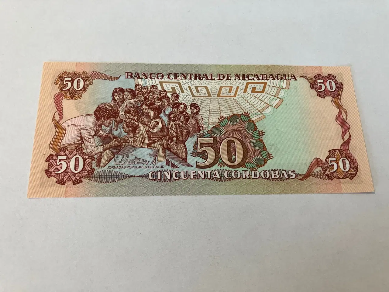 Billede 2 - 50 Cordobas Nicaragua 1985