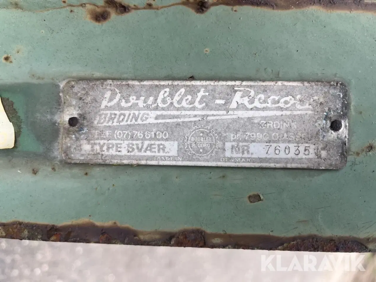 Billede 5 - Smuldreharve Doublet-Record 5 led H