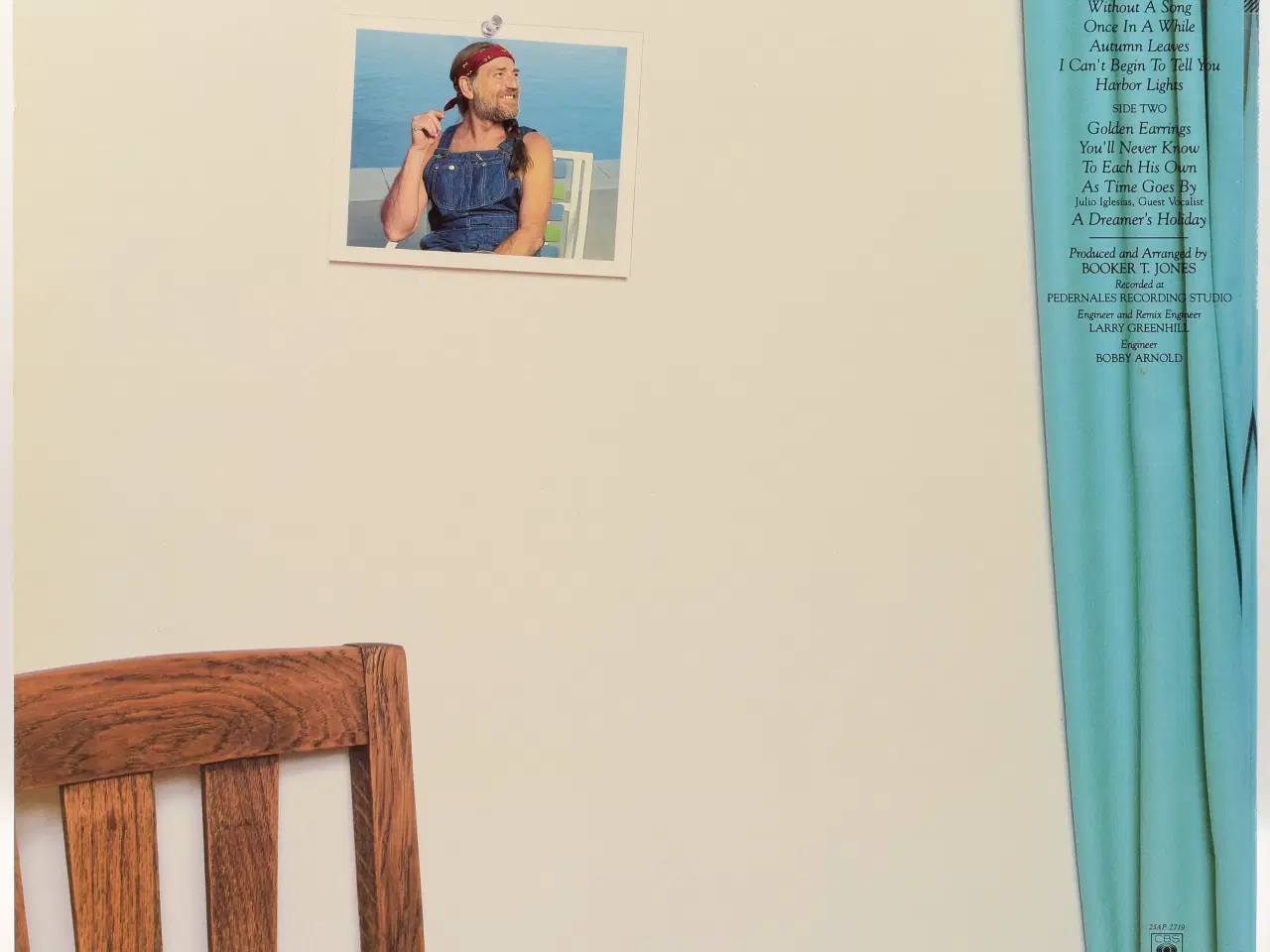 Billede 2 - Willie Nelson - Without A Song - JAPAN 1983 EX/EX 