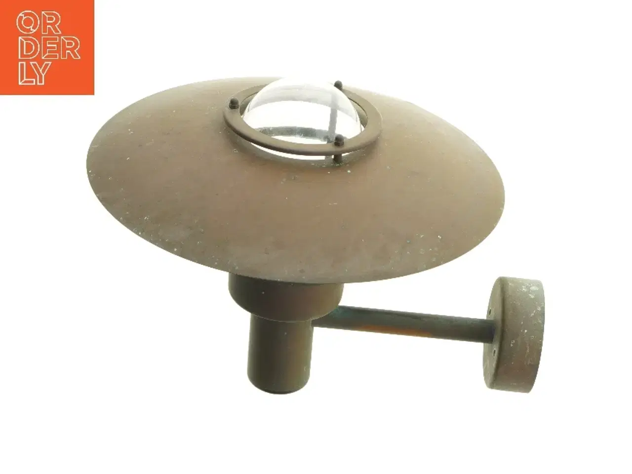 Billede 2 - Form light Patineret kobber Retro Udendørs væglampe (str. Ø 35 cm)