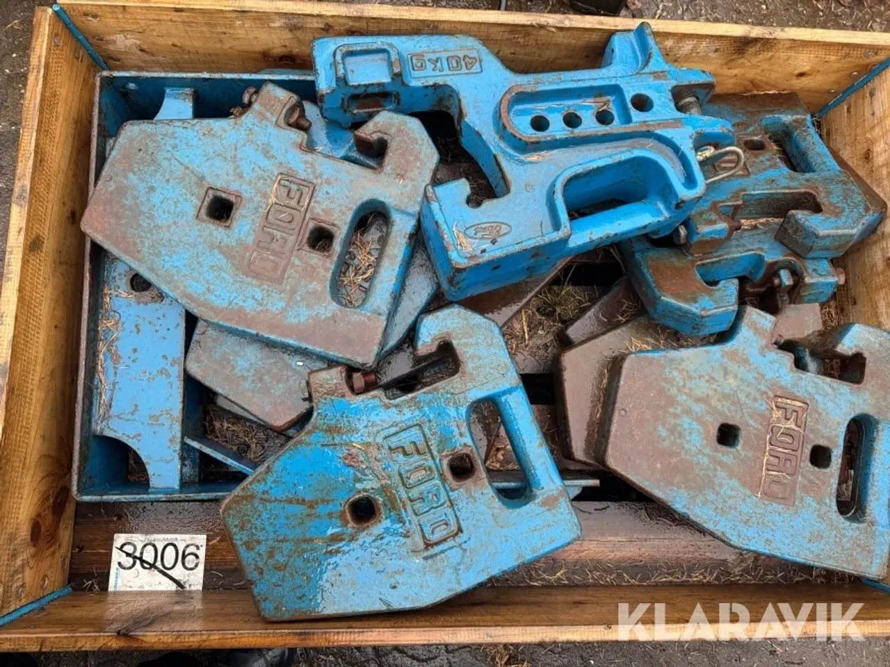 Billede 8 - Frontklodser til Ford traktor 11 styk