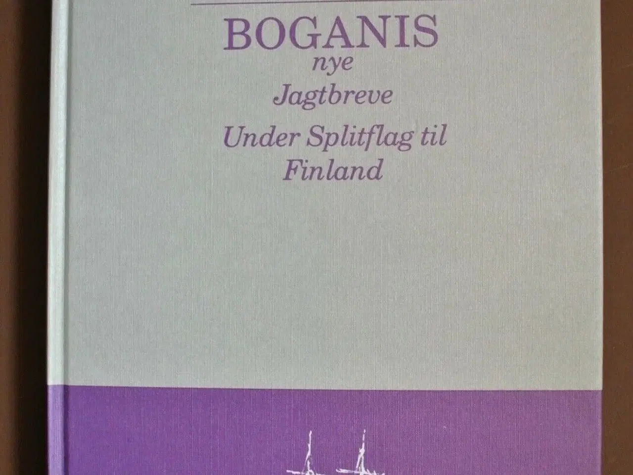 Billede 1 - boganis nye jagtbreve og under splitflag til finla