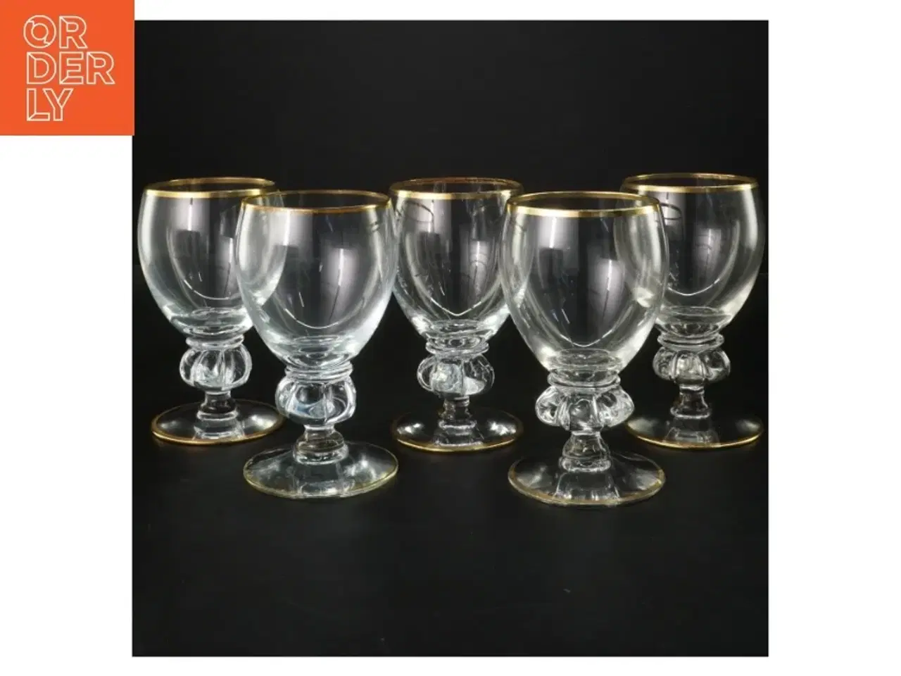 Billede 1 - Gisselfeld glas 5 stk