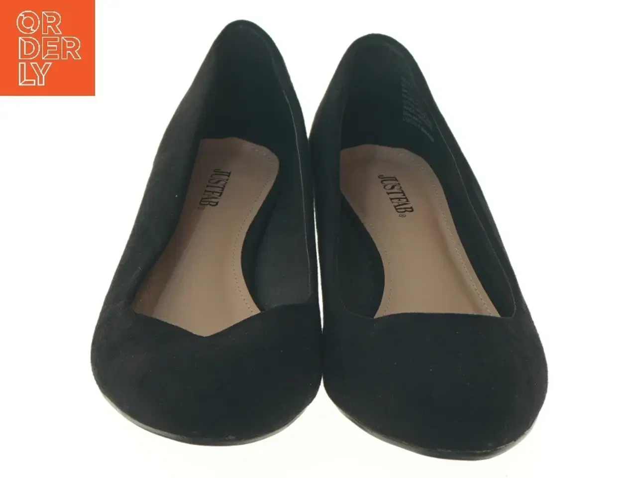 Billede 5 - Sort sko med blokhæle fra JustFab (str. 42 )