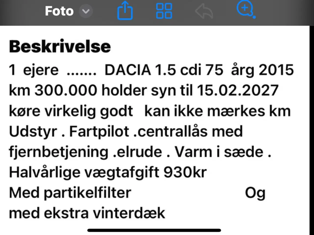 Billede 8 - Dk billist DACIA.1.5 dizel