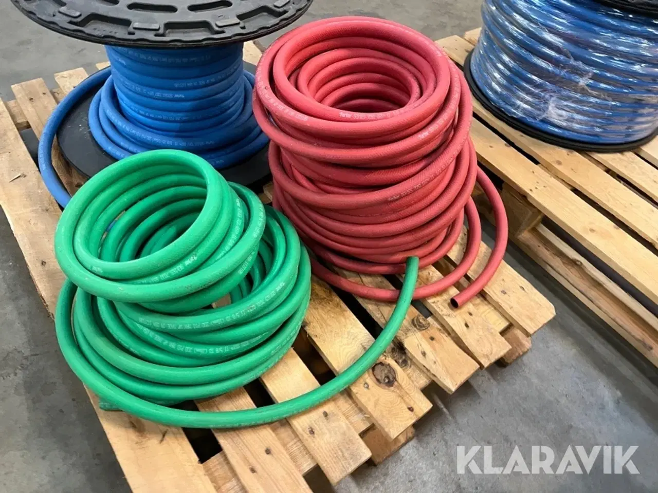 Billede 4 - Slanger 5/8" (16 mm) 220 meter i alt – 2 ruller à 110 meter blå