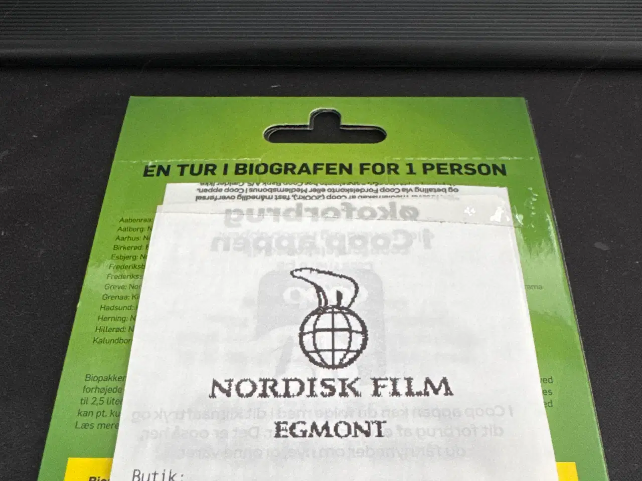 Billede 2 - Bio Billet til Nordisk Film