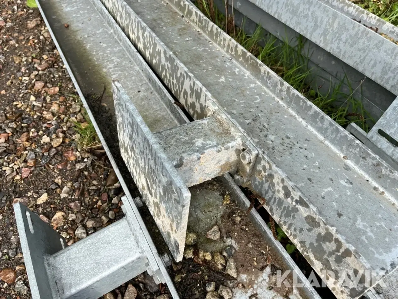 Billede 8 - I jerns bjælker 6 styk galvaniseret