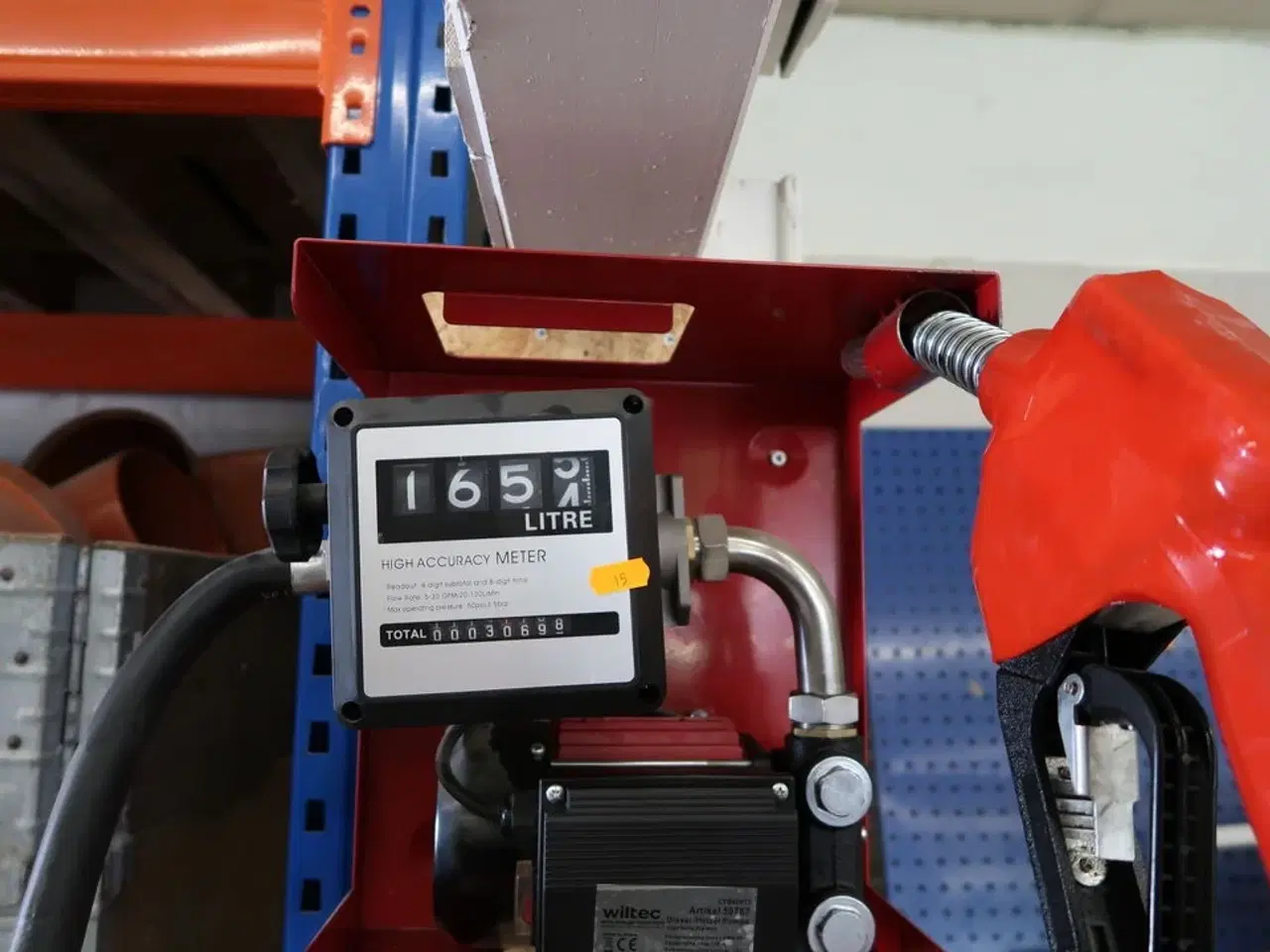 Billede 1 - Dieseltank med pumpe WILTEC CYB600TI