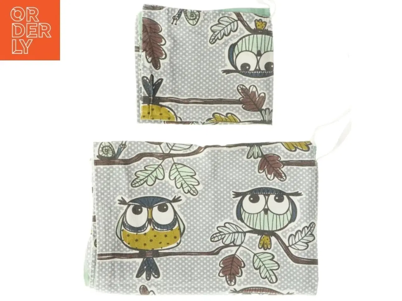 Billede 1 - Babysengetøj  med dyreprint næsten som nyt(str. 34 x 40 cm 65 x 87 cm)