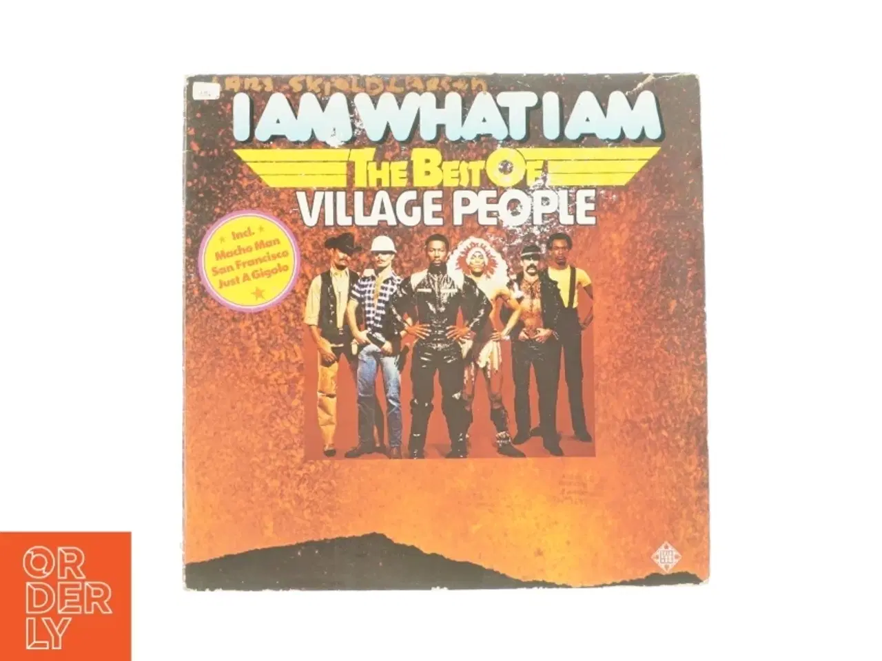 Billede 1 - I am what i am the best of village people LP