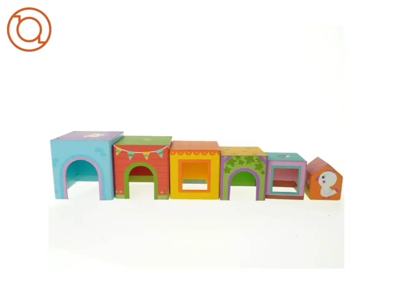 Billede 3 - Stable tårn / klodser (str. 12 x 13 cm)
