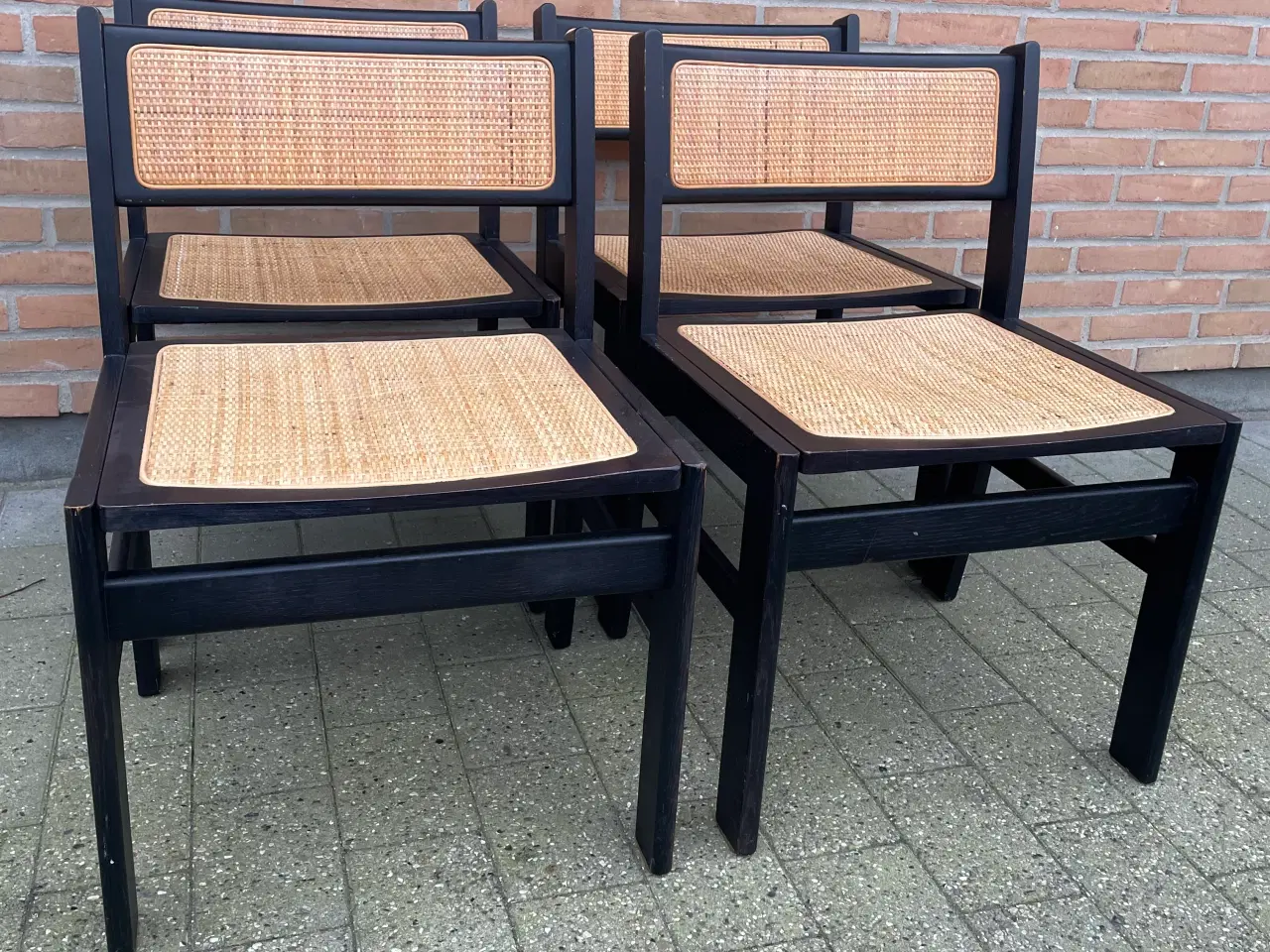 Billede 1 - Stole med flet 