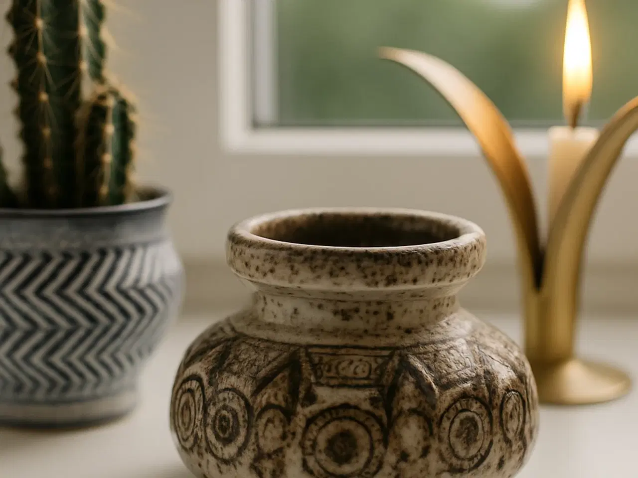 Billede 2 - Vase - keramiker Henri Nielsen
