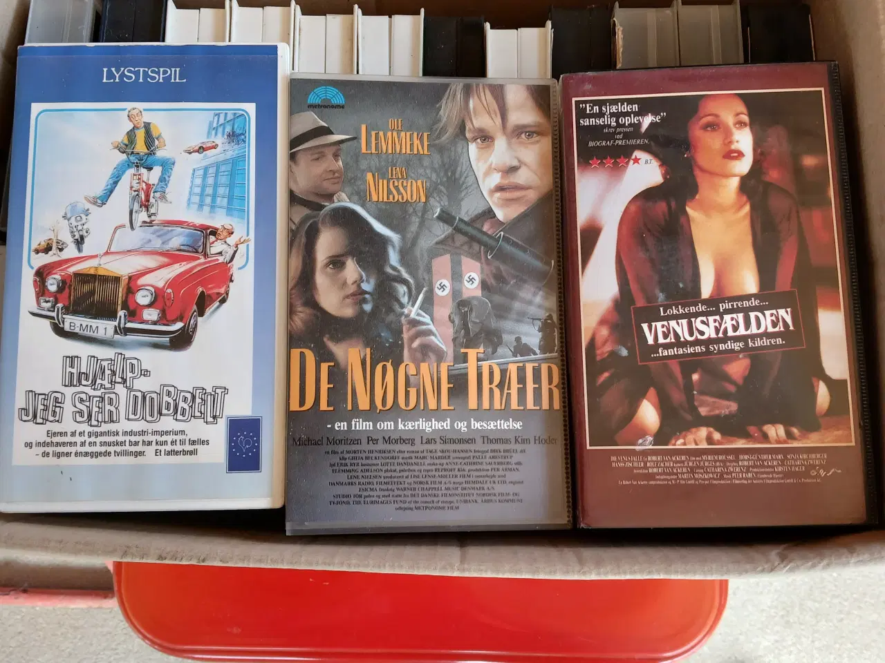 Billede 7 - Kasse med vhs