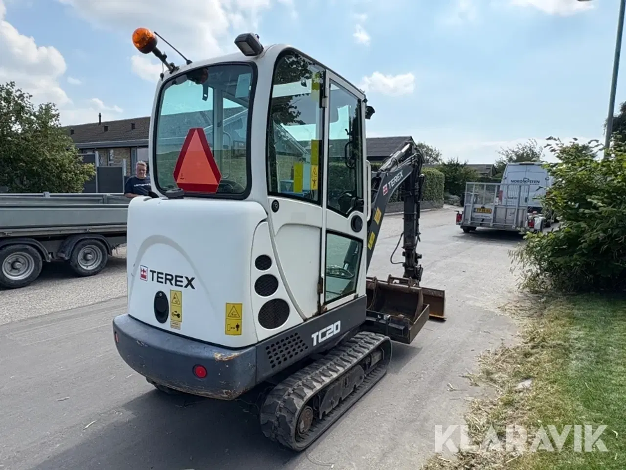 Billede 3 - Gravemaskine Terex TC20 mini graver