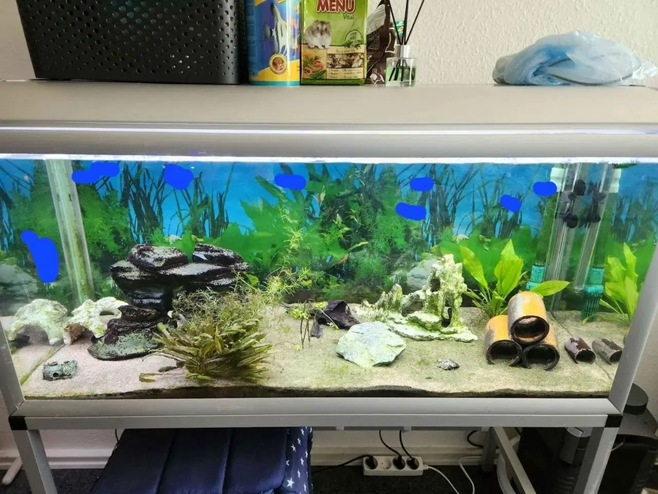 Billede 1 - Akvarium, 180 liter, b: 100 d: 45 h: 40