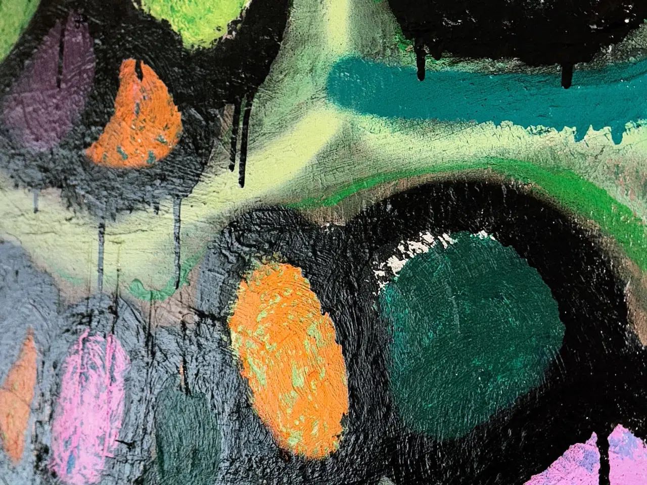 Billede 6 - “Medusa” Maleri ArtByAbra 