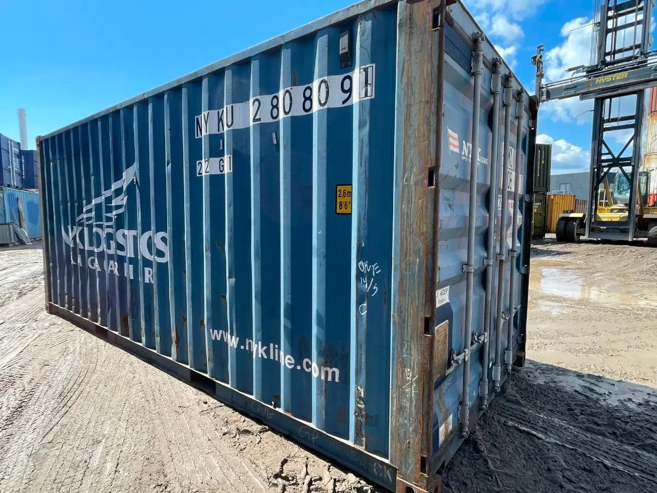 Billede 10 - 20 fods Container - Står i Hvidovre