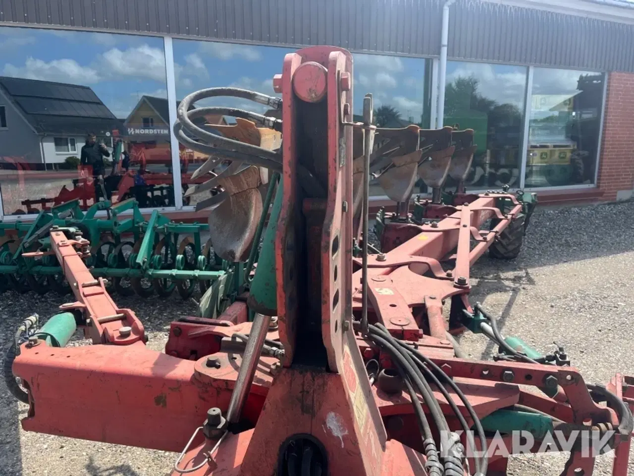 Billede 12 - Vendeplov Kverneland EG100 med packomat - 5 furet