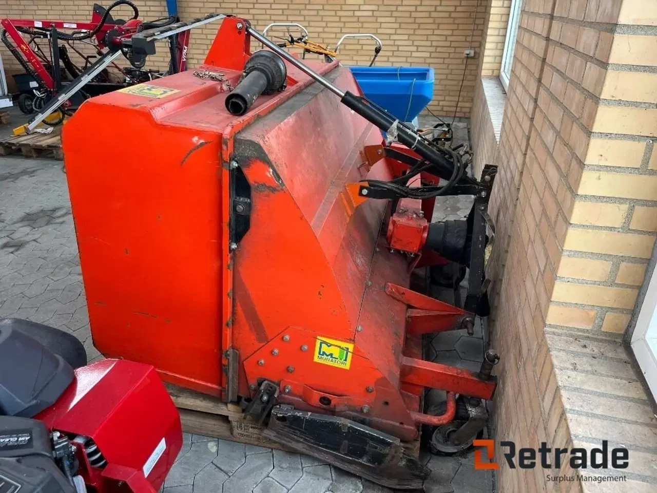 Billede 3 - - - - Have- og landskabsudstyr MURATORI Plænelufter med opsamler Med opsamler