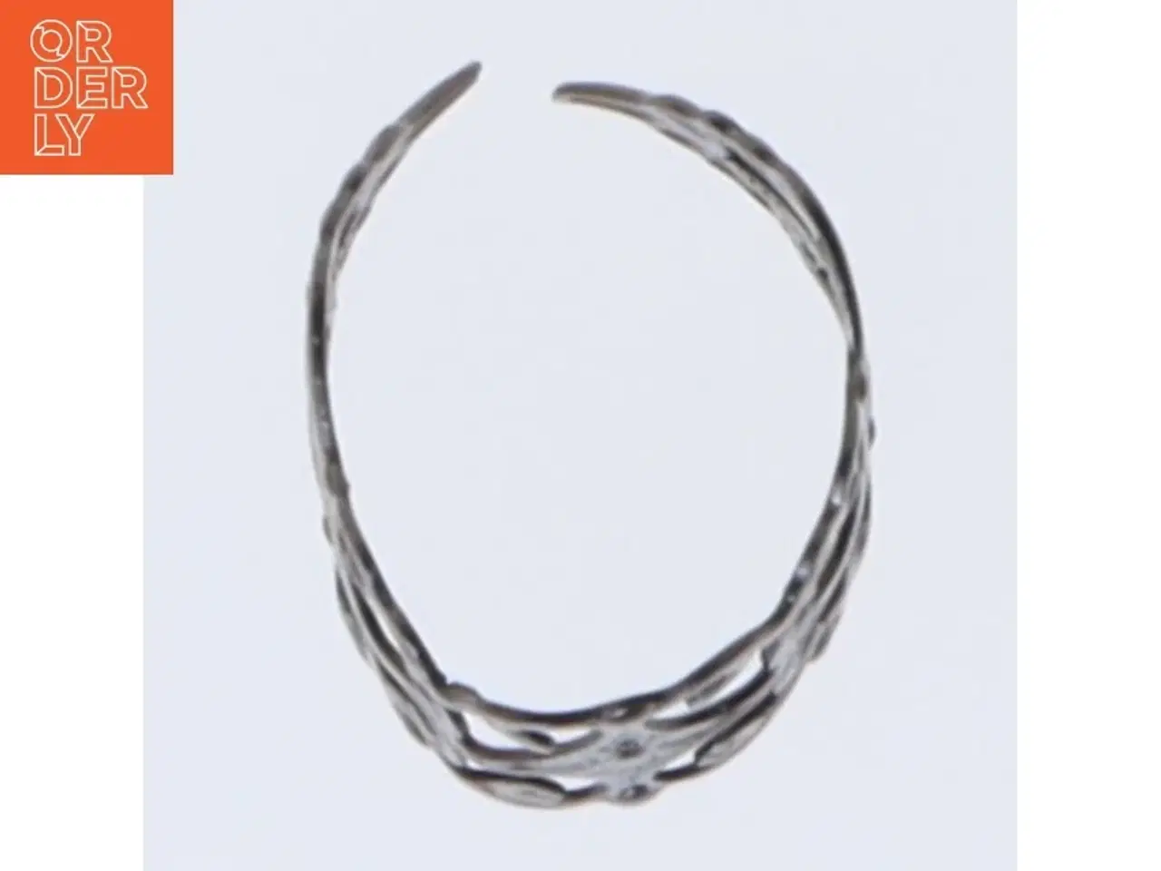 Billede 2 - Åben filigranring (str. 63 mm)