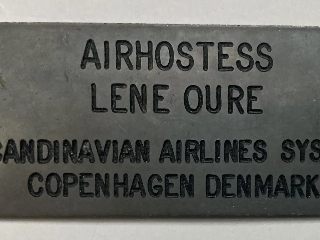 Billede 1 - Kuffertmærke Airhostess Flyselskab SAS