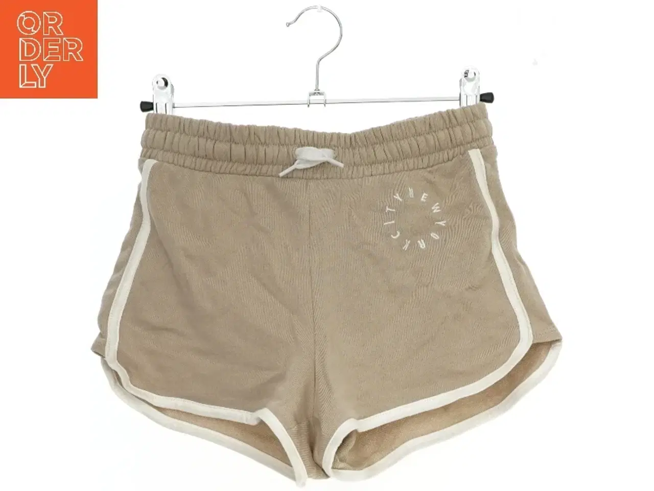 Billede 1 - Beige shorts med hvid kant fra H&M (str. 146)