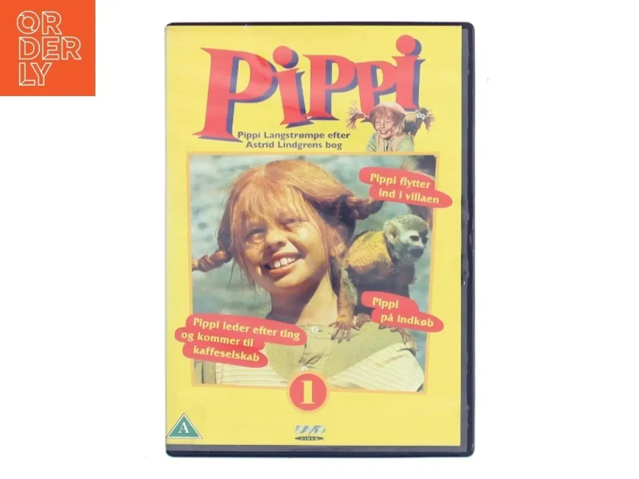 Billede 1 - Pippi 1 med Inger Nilsson (DVD)