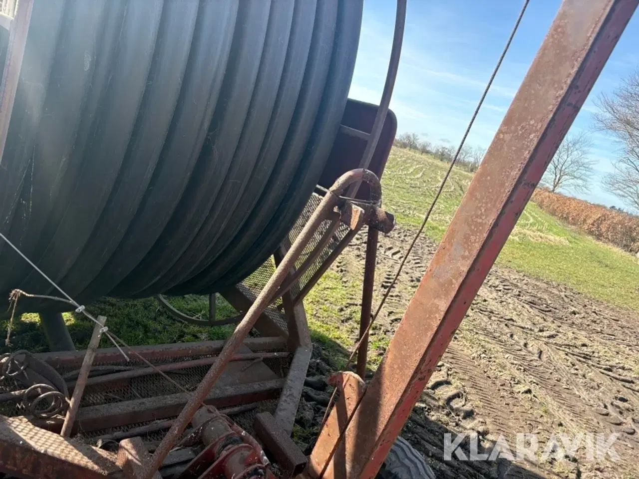 Billede 9 - Vandlingsmaskine Omme KS100 - cirka 700 meter slange