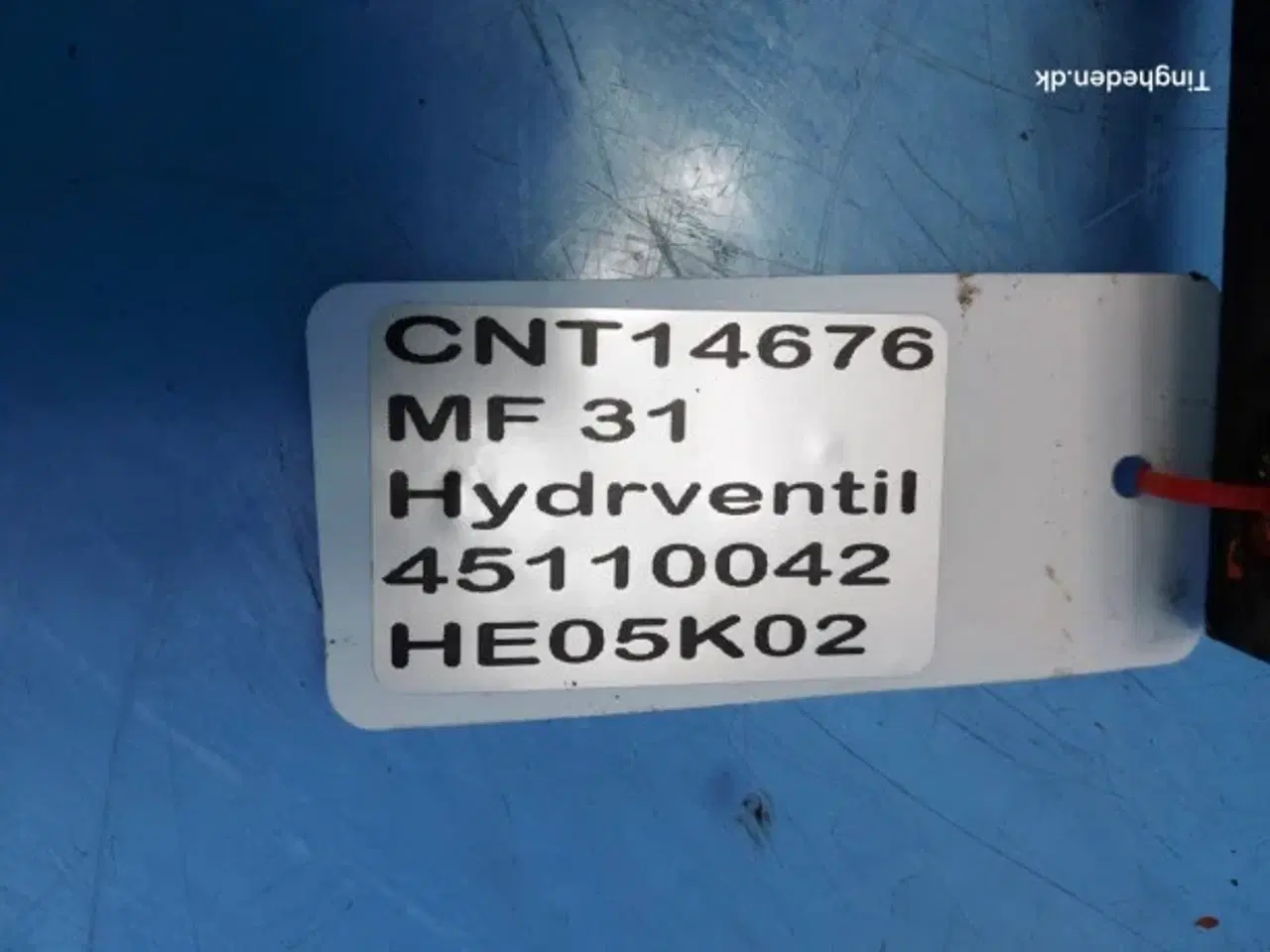 Billede 12 - Massey Ferguson 31 Hydraulikventil 45110042