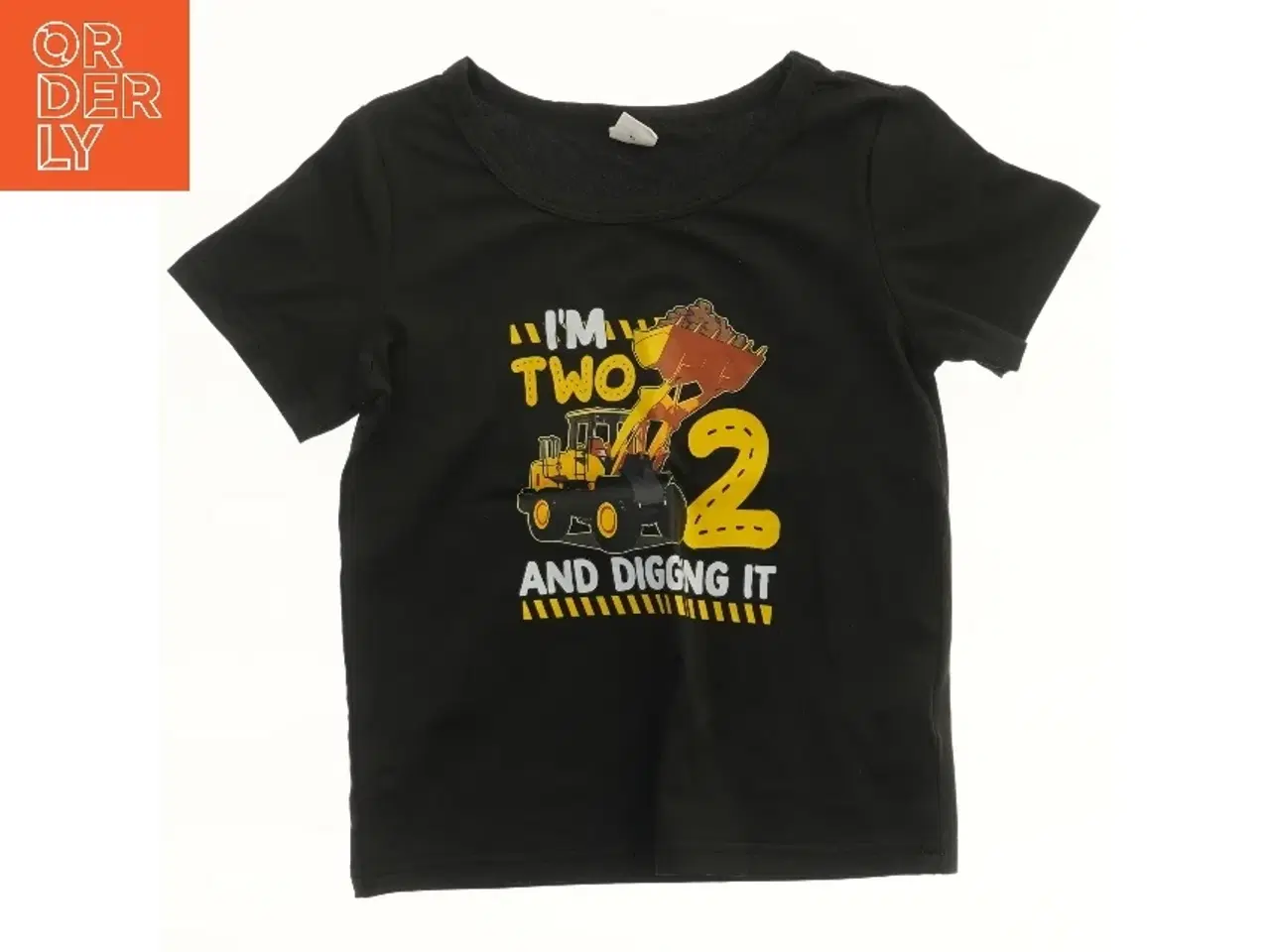 Billede 1 - T-shirt med tryk fra SHEIN  (str. 92)