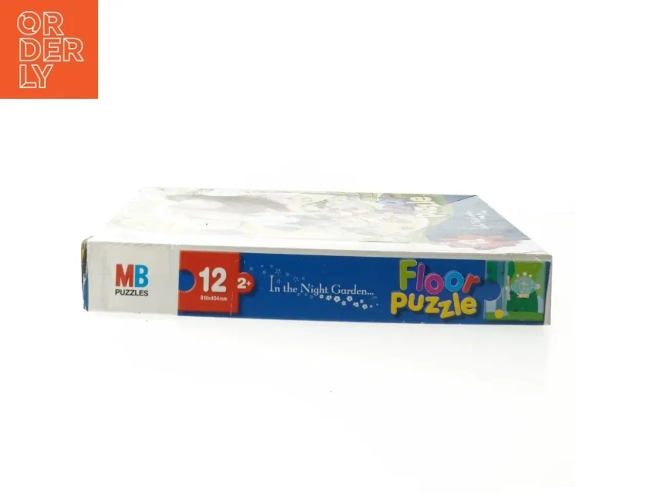 Billede 3 - Gulvpuslespil for børn fra MB Puzzles (str. 2 x 12 brikker)