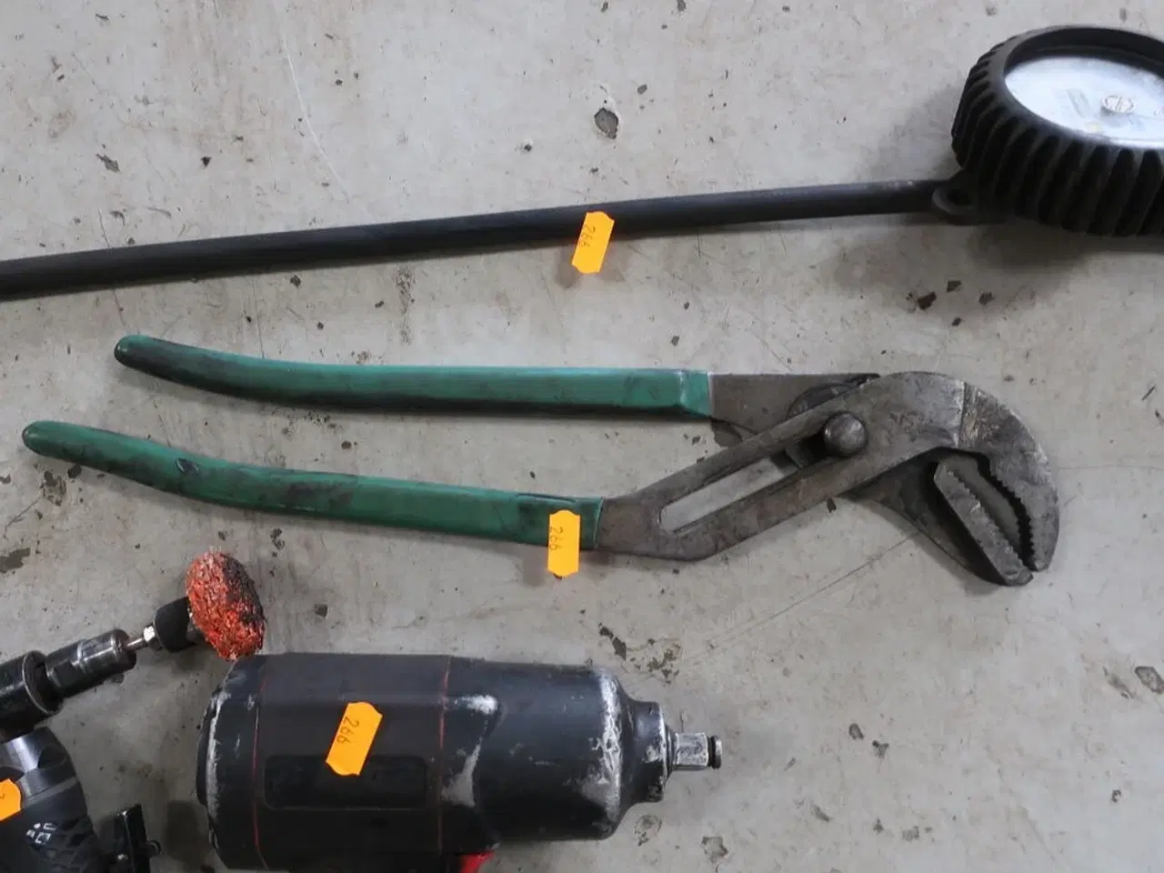 Billede 3 - Slagnøgle, vandpumpetang m.v.