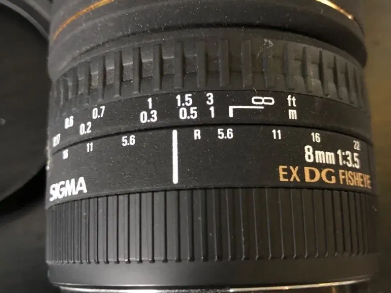 Billede 2 - Sigma 8 mm EX DG fiskeøje Canon