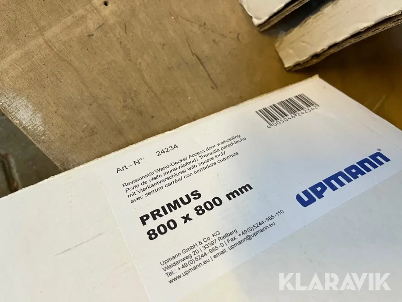 Billede 6 - Inspektionslemme Upmann Primus 800x800 mm - 3 styk