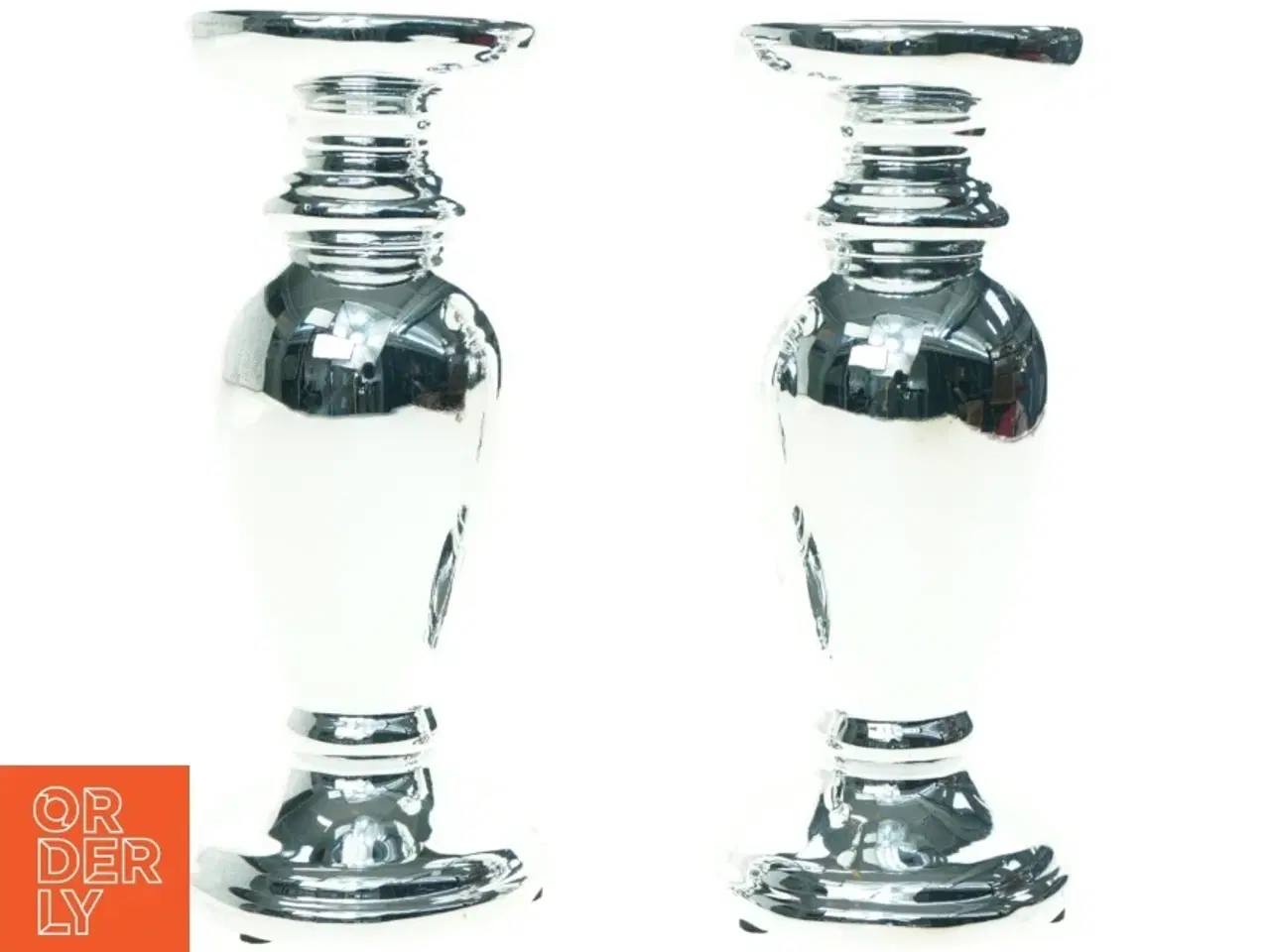 Billede 1 - Glas lysestager (str. 10 x 24 cm)